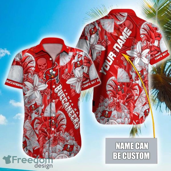 Personalized NFL Tampa Bay Buccaneers Special Tropical Fruit Hawaiian Shirt