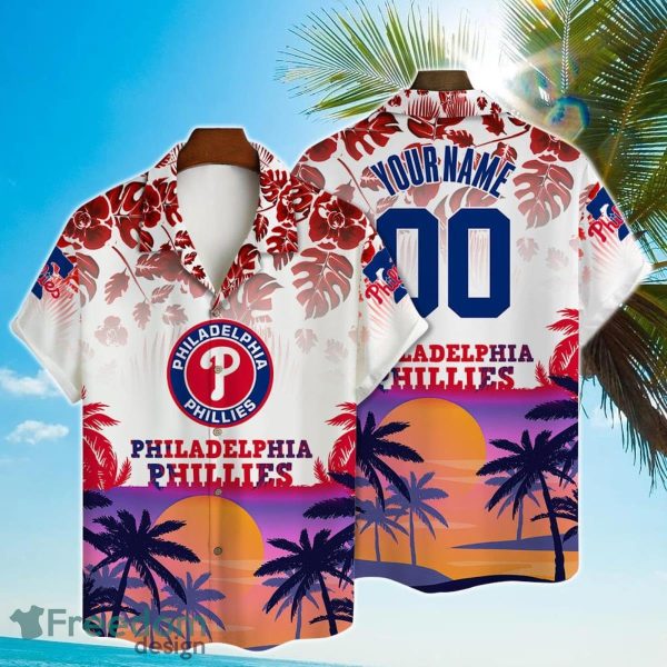 Philadelphia Phillies Major League Baseball 3D Print Hawaiian Shirt Personalized