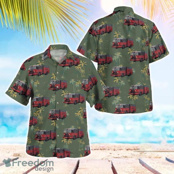 Pine Island (MN) Fire Department Hawaiian Shirt Beach Summer Gift