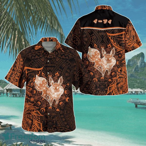 Pokemon E Tribal Hawaii Outfit Aloha Shirt For Men Women