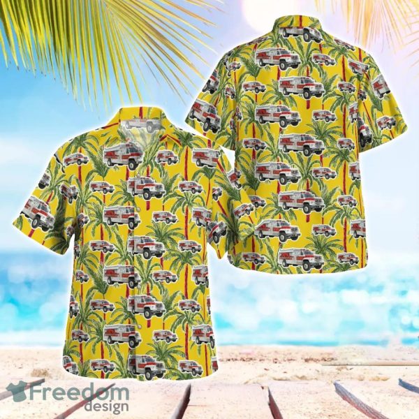 Polk County Fire Department Hawaiian Shirt Beach Summer Shirt