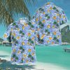 Psyduck Surffing Hawaiian Shirt Aloha Shirt For Men Women