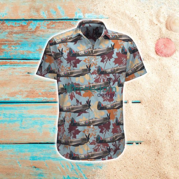 RCAF Supermarine Spitfire Mk.XVIe Hawaiian Shirt Best Style For Men Women