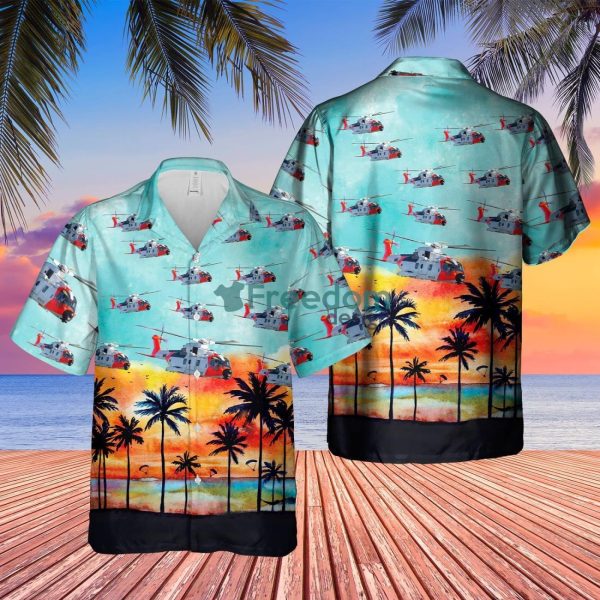 RNoAF Leonardo AW101 SAR Hawaiian Shirt Gift For Summer Vacation