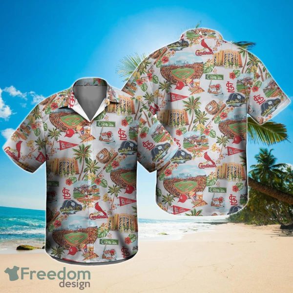 Reyn Spooner St Louis Cardinal’s MLB Hawaiian Shirt
