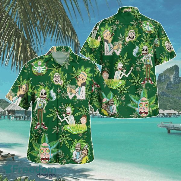 Rick And Morty Hawaii Shirt Aloha Shirt For Men Women