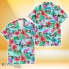 San Francisco Giants Coral Porcelain Flower Violet Orchid Light Blue Background 3D Hawaiian Shirt Gift For Fans