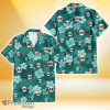 San Francisco Giants Light Sea Green Hibiscus Green Background 3D Hawaiian Shirt Gift For Fans