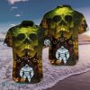 Skull Bigfoot Halloween Halloween Shirt Halloween Sky Hawaiian Mens