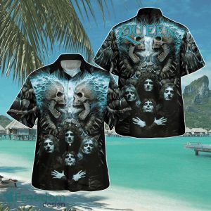 Skull Dark Queen Hawaii Shirt Aloha Shirt For Men Women