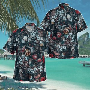 Skull Tropical Hawaii Shirt Aloha Shirt For Men Women