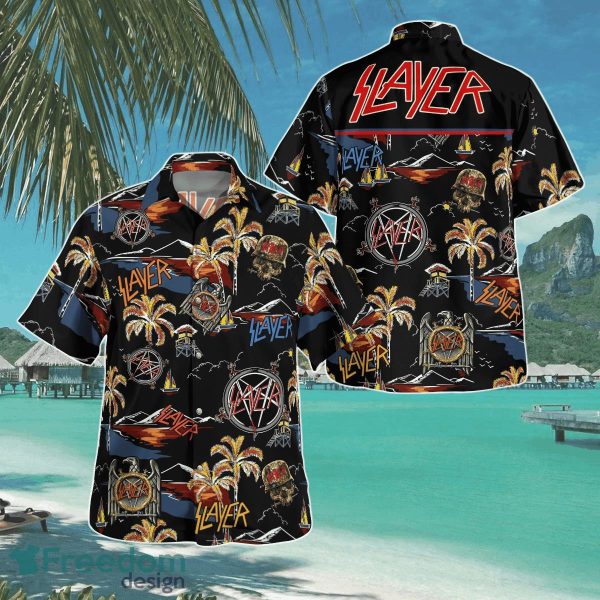 Slayer Tropical Hawaii Shirt Aloha Shirt For Men Women
