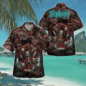Slipknot Paisley Hawaii Shirt Aloha Shirt For Men Women