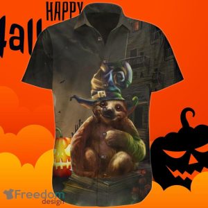 Sloth Halloween Hawaiian Shirt Cute Halloween Mens Womens Family Gift