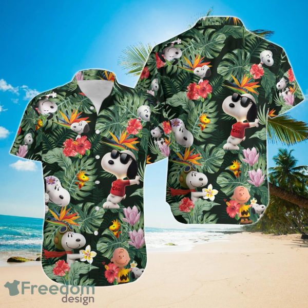 Snoopy Summer Vacation Hawaiian Shirt