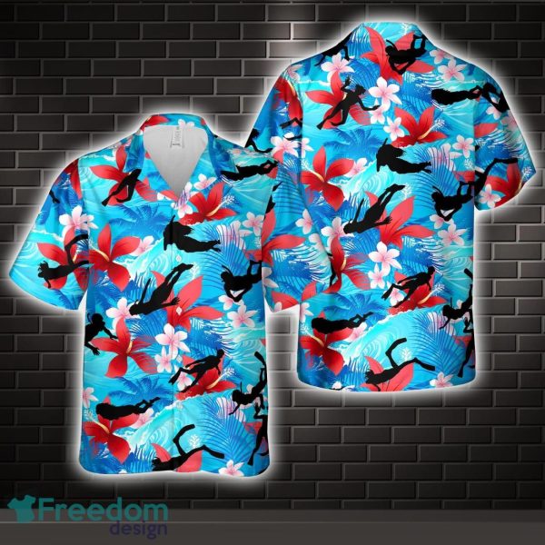 Snorkeling Hawaiian Shirt Hoilday Gift