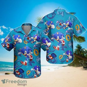 Sonic The Hedgehog Hawaiian Summer Shirt