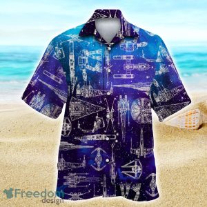 Space Ships Star Wars Galaxy Hawaiian Shirt Best Gift For Men And Women