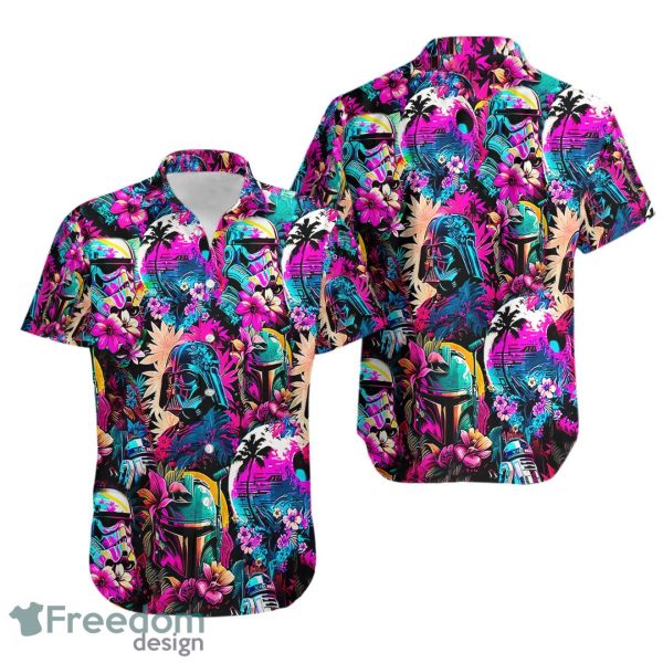 Special Star Wars Synthwave Darth Vader Hawaiian Shirt
