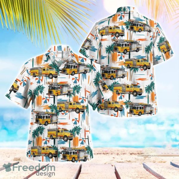 Spicer Fire Department Beach Hawaiian Shirt Gift For Summer Holiday