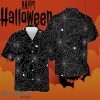Spider Web Hawaiian Shirt Mens Halloween Spider Web Apparel