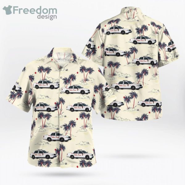 St Louis County Missouri Police Ford Crown Vic. Hawaiian Shirt