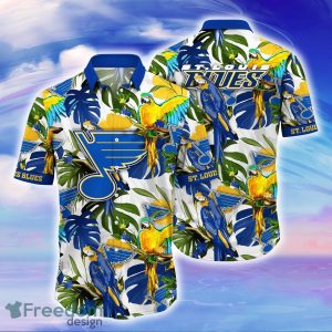 St. Louis Blues NHL Flower Hawaiian Shirt Great Gift For Fans