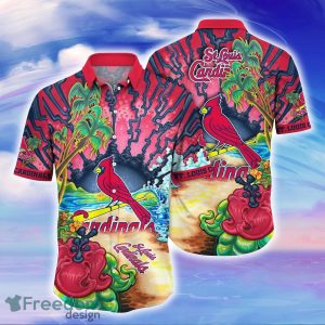 St. Louis Cardinals MLB Flower Hawaiian Shirt For Men Women Best Gift For Fans