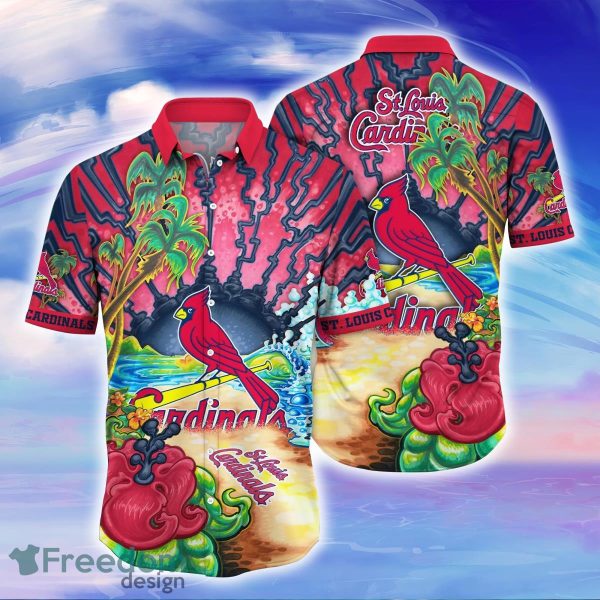 St. Louis Cardinals MLB Flower Hawaiian Shirt For Men Women Best Gift For Fans