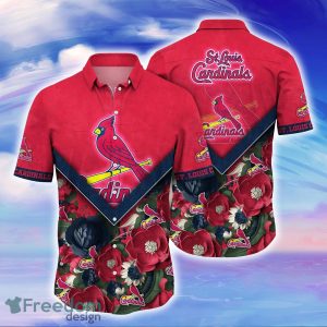 St. Louis Cardinals MLB Flower Hawaiian Shirt For Men Women Best Gift For Real Fans