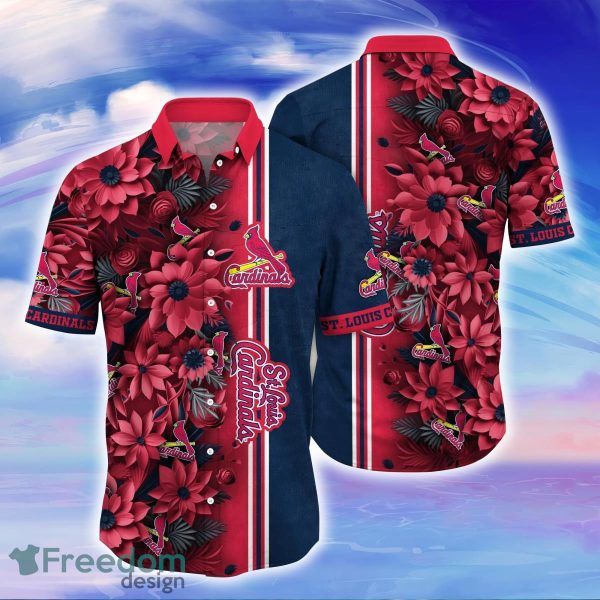 St. Louis Cardinals MLB Flower Hawaiian Shirt For Men Women Great Gift For Real Fans