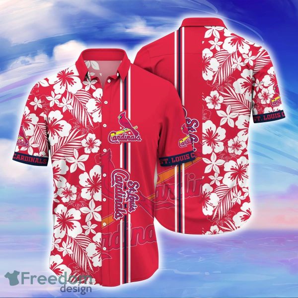 St. Louis Cardinals MLB Flower Hawaiian Shirt For Men Women Special Gift For Fans