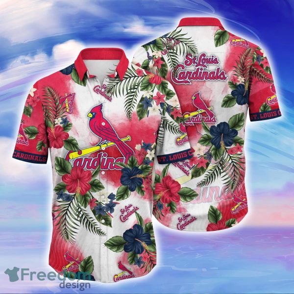 St. Louis Cardinals MLB Flower Hawaiian Shirt For Men Women Style Gift For Fans