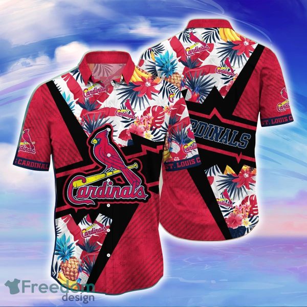 St. Louis Cardinals MLB Flower Hawaiian Shirt Gift For Men Women Fans
