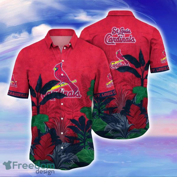 St. Louis Cardinals MLB Flower Hawaiian Shirt Great Gift For Men Women Fans