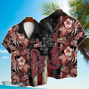 St. Louis Cardinals Major League Baseball 2023 Hibiscus Hawaiian Shirt For Men Women