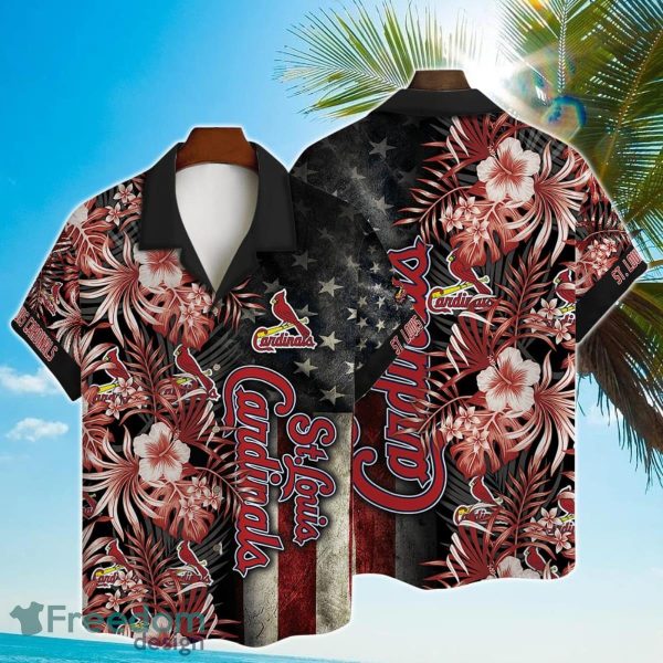 St. Louis Cardinals Major League Baseball 2023 Hibiscus Hawaiian Shirt For Men Women