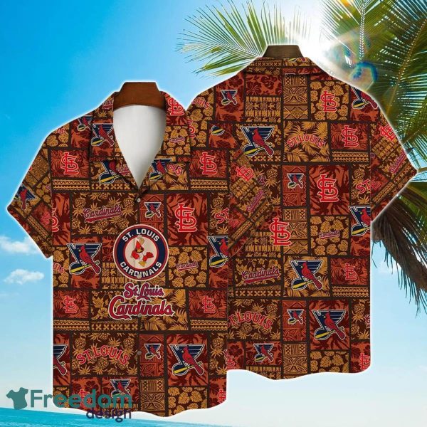 St. Louis Cardinals Major League Baseball Hawaiian Shirt with 3D Printed Design