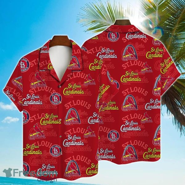 St. Louis Cardinals Major League Baseball Simple Pattern 3D Hawaiian Shirt