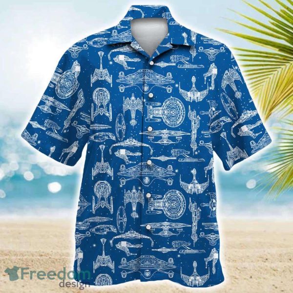 Star Trek Space Ships Hawaiian Shirt Best Gift For Men And Women
