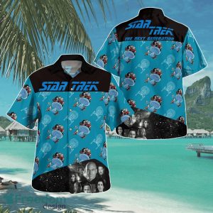 Star Trek TNG Science Shirt Aloha Shirt For Men Women