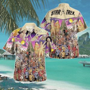 Star Trek The Original Series 50th Anniversary Hawaii Shirt Aloha Shirt For Men Women