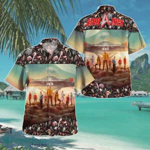 Star Trek Tropical Palms Hawaii Shirt Summer Aloha Shirt For Men Women