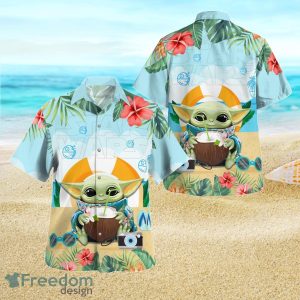 Star Wars Baby Yoda Hawaiian Shirt Best Gift For Men And Women