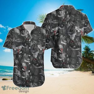 Star Wars Black Tropical Hawaiian Shirt For Men And Women