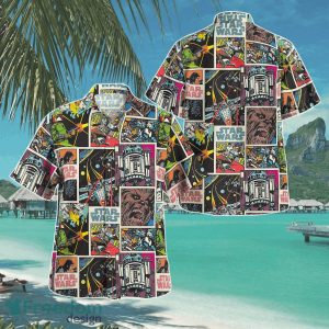 Star Wars Cartoon Hawaiian Shirt For Men Women