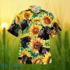 Sunflower Black Angus Cattle All Printed 3D Hawaiian Shirt For Men Women