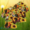 Sunflower Chicken All Printed 3D Hawaiian Shirt For Men Women