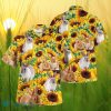 Sunflower Rabbit All Printed 3D Hawaiian Shirt For Men Women