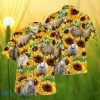 Sunflower Sheep All Printed 3D Hawaiian Shirt For Men Women